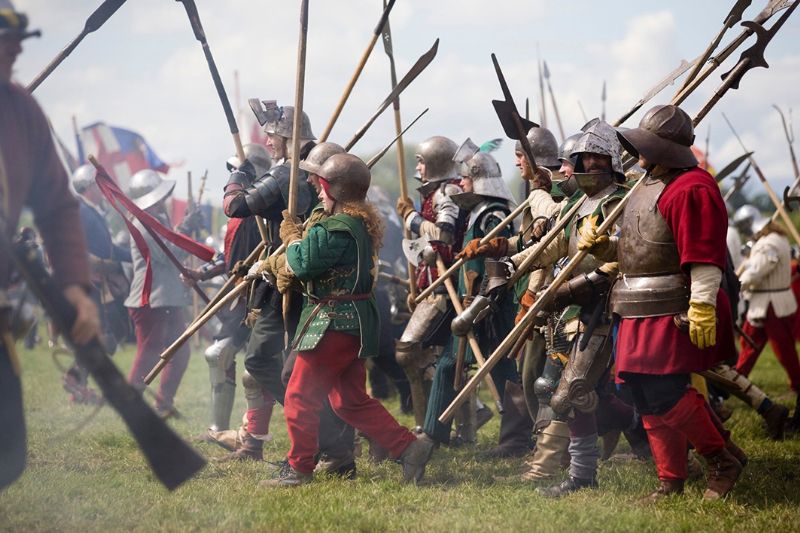 The battle of 1471 is brought back to life