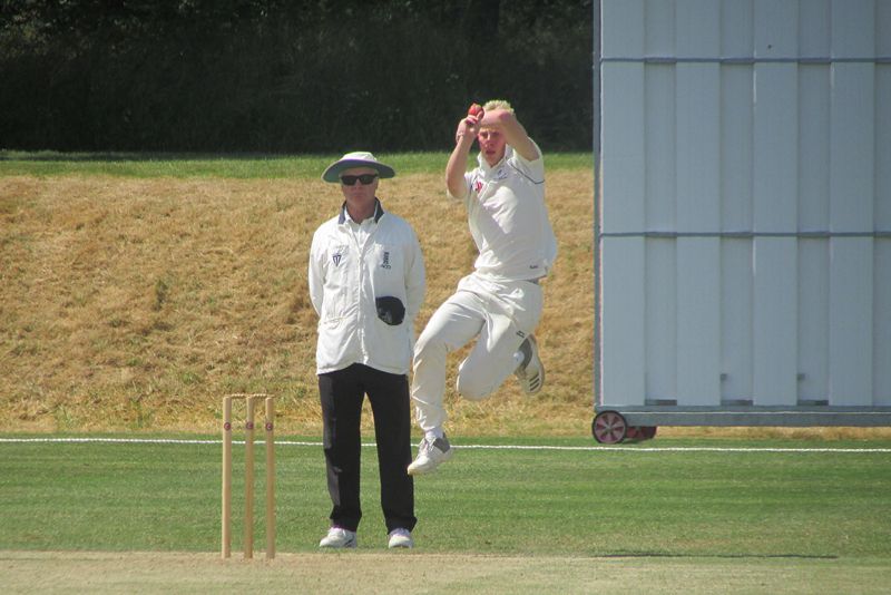 Dumbleton’s Will Gilderson in action for Gloucestershire’s under 14s