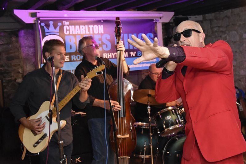 Gloucestershire band The Charlton Blues Kings were one of the star attractions at this year's festival
