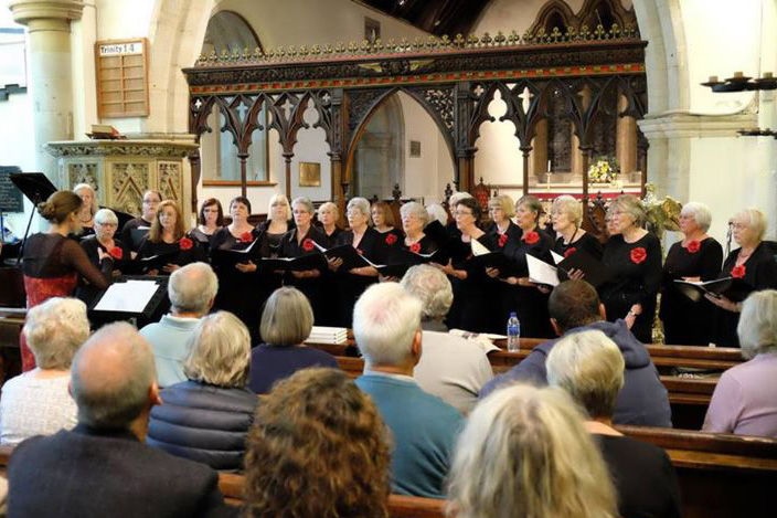 The Springfield Singers' performance gets underway at 7pm this Saturday