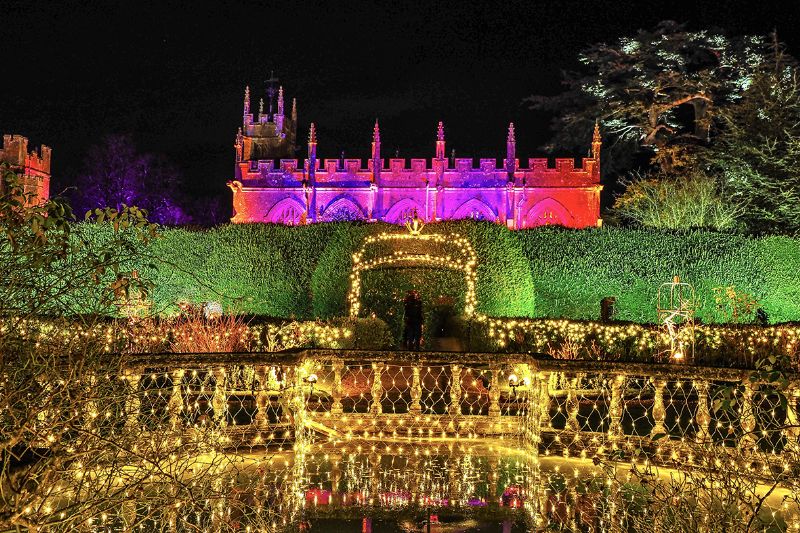 The Spectacle of Light illuminates Sudeley Castle and the surrounding grounds