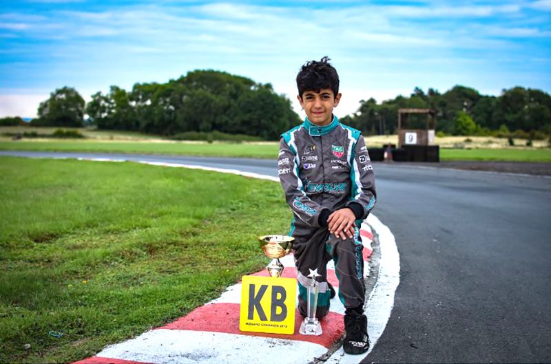 Hady Mimassi is making a big impression in the world of karting