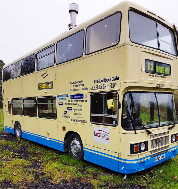 The Big Yellow Bus Project helping homeless people in Cirencester The