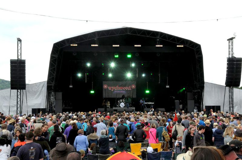 The Wychwood Festival takes place at Cheltenham Racecourse