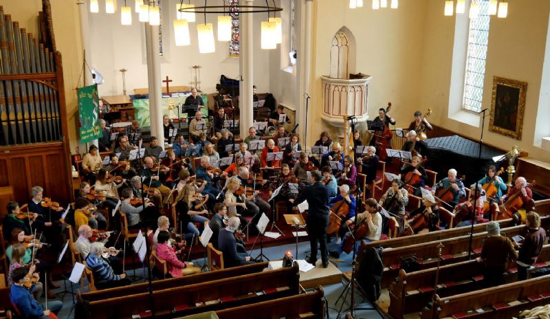 The Stroud Symphony Orchestra at the Holy Trinity Church, Stroud