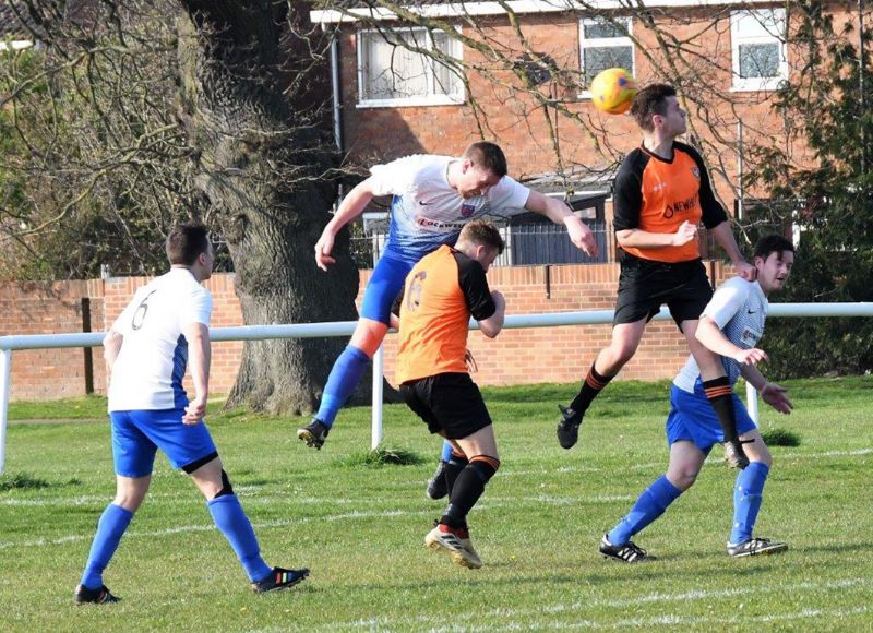 Action from Hardwicke v Henbury. Hardwicke are in blue. Picture. Pete Langley