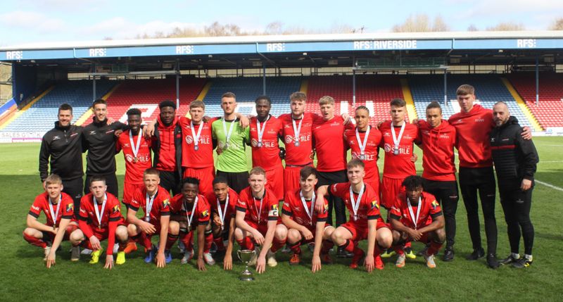 Hartpury celebrate their ESFA Under-18 Elite Schools’ and Colleges’ Cup