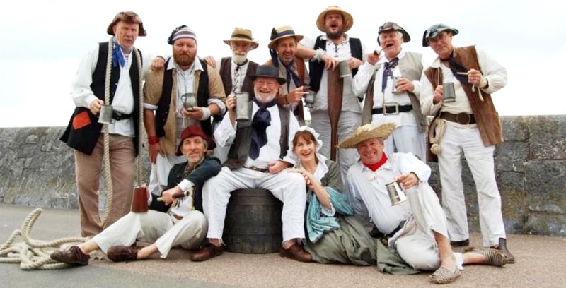 The Exmouth Shanty Men will be performing at the festival