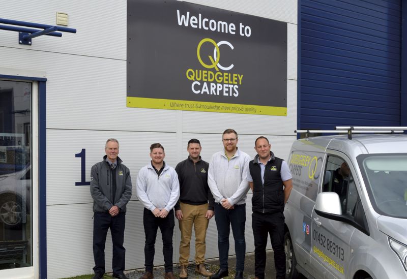The team at Quedgeley Carpets