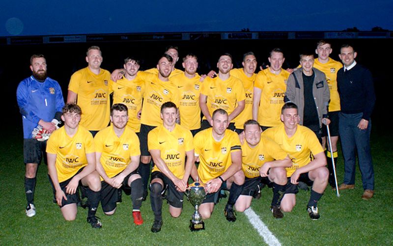 Tewkesbury Town, who won the Senior Charity Cup last season, are one of 14 teams who will compete in Division One of the Cheltenham League next season