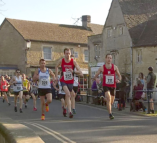 Bill Leggate, pictured above competing in Bourton in February, won this year’s Summer Sizzler