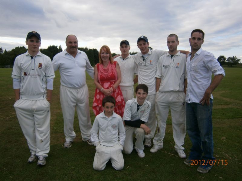 The Gegg family, back row, from left, Callum, dad Richard, mum Fiona, Louis, William, Jack and Daniel. Front row, Ewan and Angus