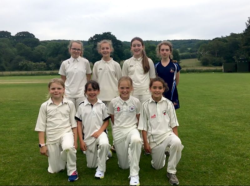 Apperley Under-11 girls’ team
