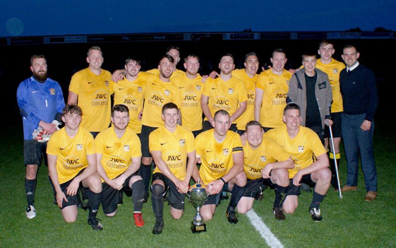 Tewkesbury Town won the Cheltenham League’s senior Charity Cup last season