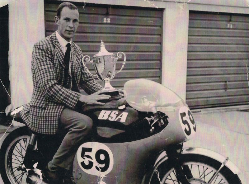 John Godwin won the Skerries 100 Road Race in Ireland in 1963