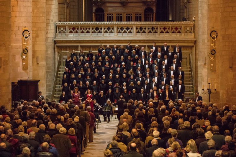 The Gloucester Choral Society. Photo: Michael Whitefoot
