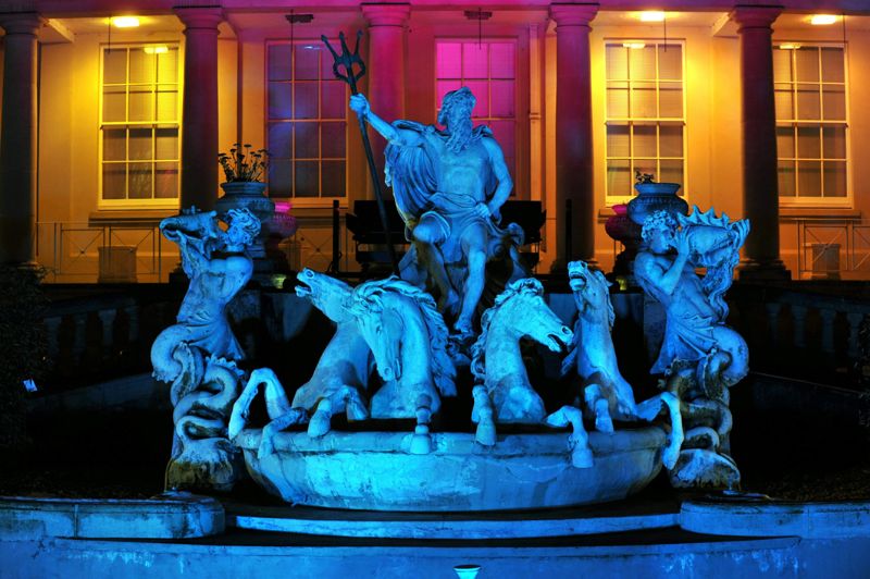 The event will see over 30 well-known landmarks bathed in light. Photo: Cheltenham BID