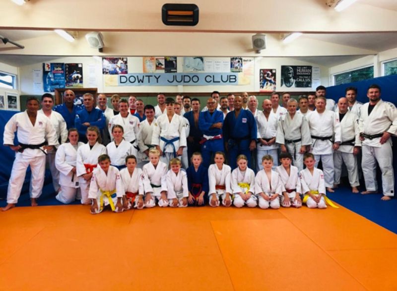 Dowty Judo Club has about 50 members across juniors and seniors