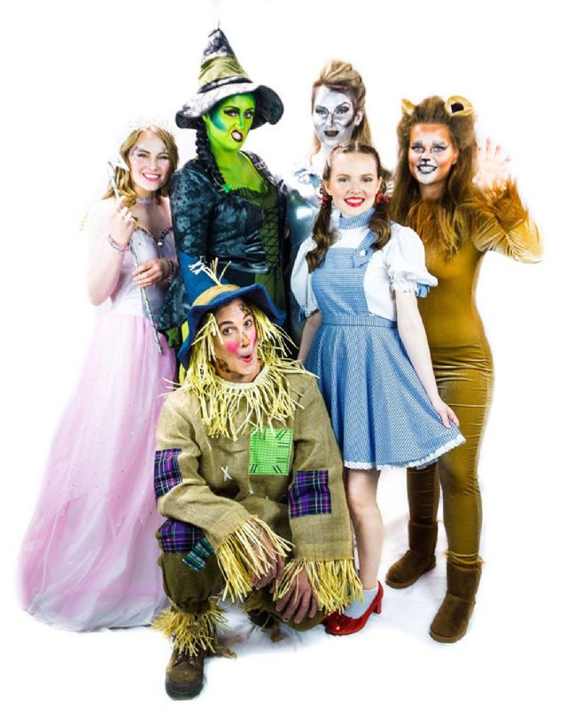 The cast of The Wizard of Oz