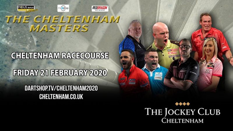 The Cheltenham Darts Masters takes place on Friday 21st February at Cheltenham Racecourse