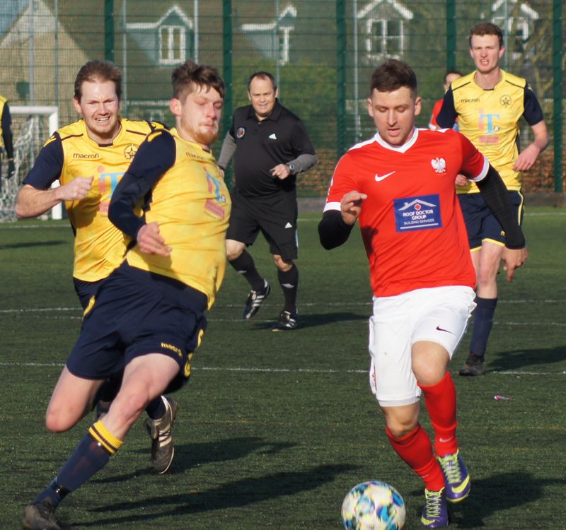 Action from 303 Squadron v Southside Star Reserves