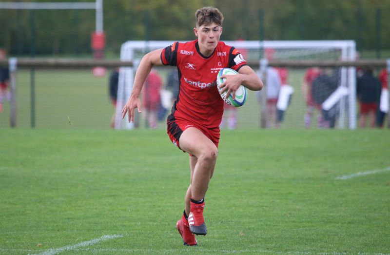 Louis Rees-Zammit in his Hartpury days