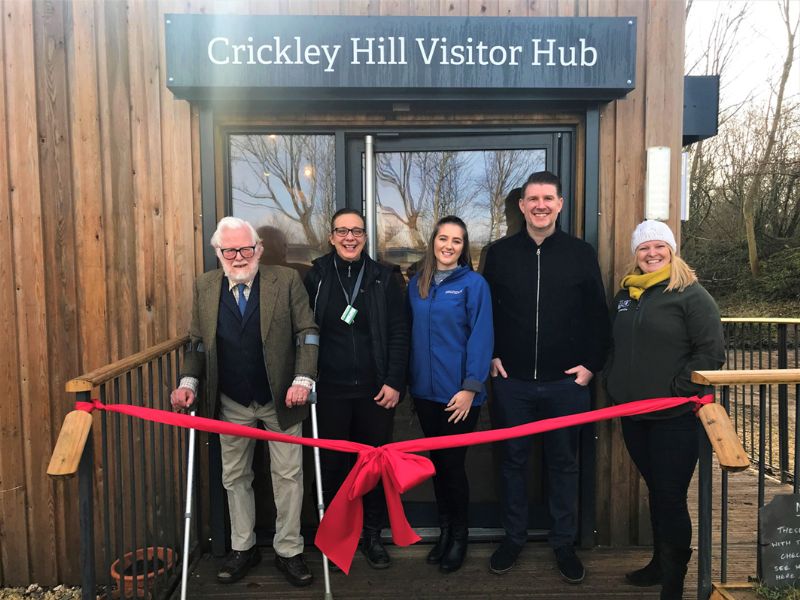 The official opening of The Visitor Hub