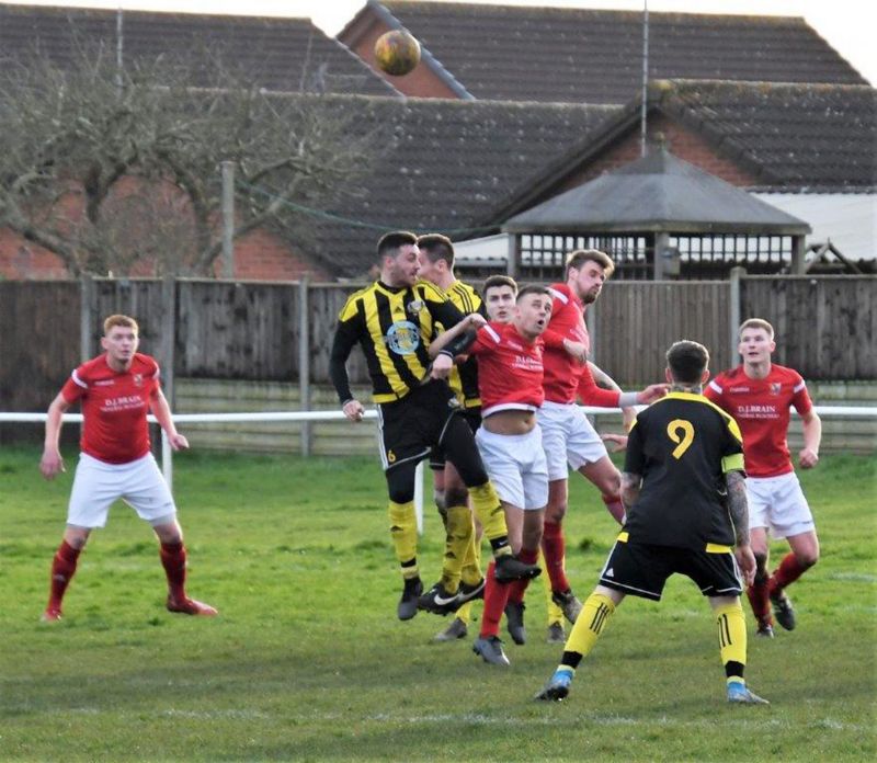 Action from Sharpness against Gala Wilton (in yellow and black). Picture, Peter Langley