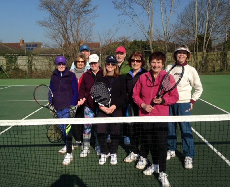 Members of Prestbury Tennis Club