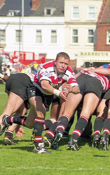Laurie Beck in his Gloucester days
