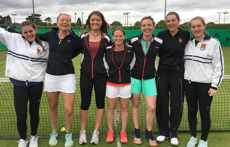 Gloucestershire’s ladies’ tennis team