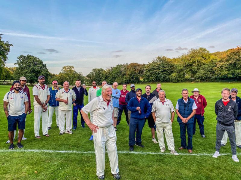 Ullenwood Bharat Cricket Club are enjoying the good times. Picture: Ross Elvin