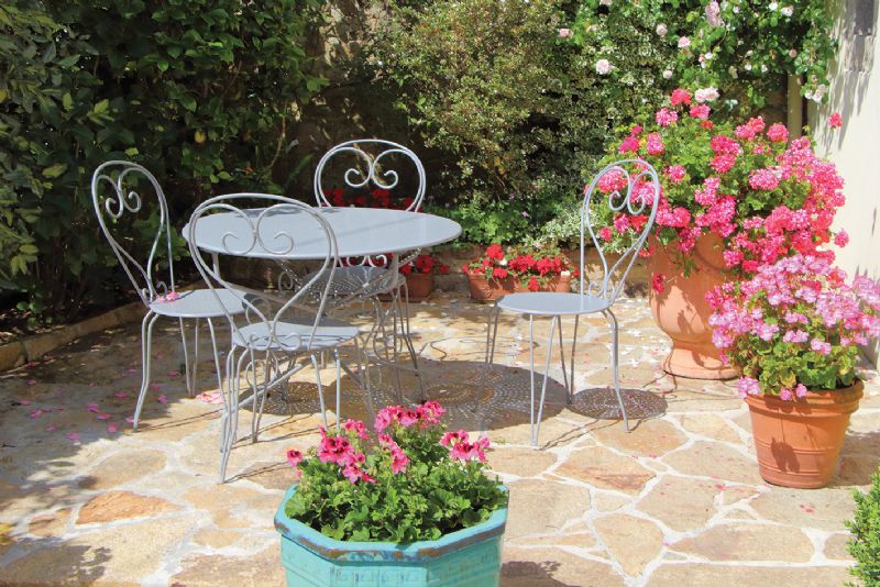 Garden furniture patio summer