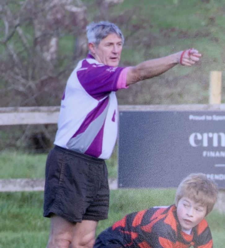 Simon Collyer-Bristow enjoys refereeing