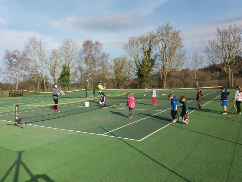 There is something for everyone at Gotherington Tennis Club