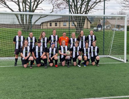Winchcombe Town Ladies play  in Division Three of the Gloucestershire County Women’s League
