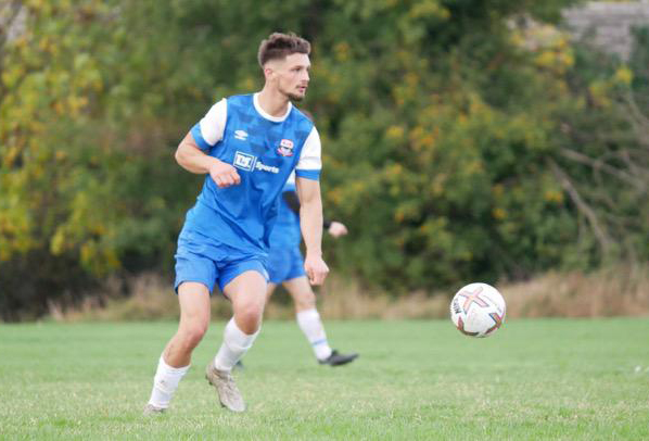 In-form Stratton United striker Jay Griffiths