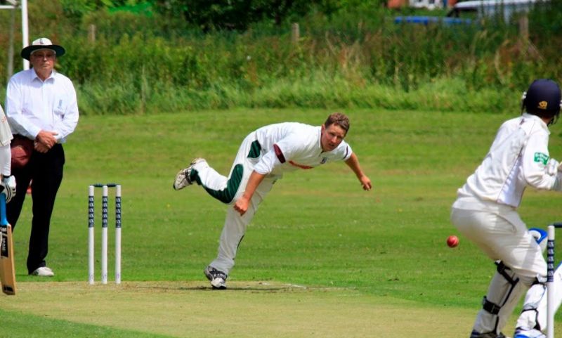 Adam Brookes claimed a magnificent seven wickets. Picture, Mark Hodson