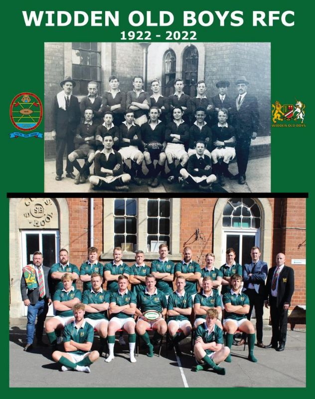 Widden Old Boys in 1922 and 2022