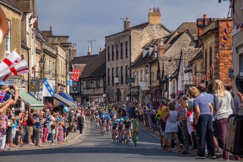 The Tour of Britain will go through Winchcombe on Saturday 9th September