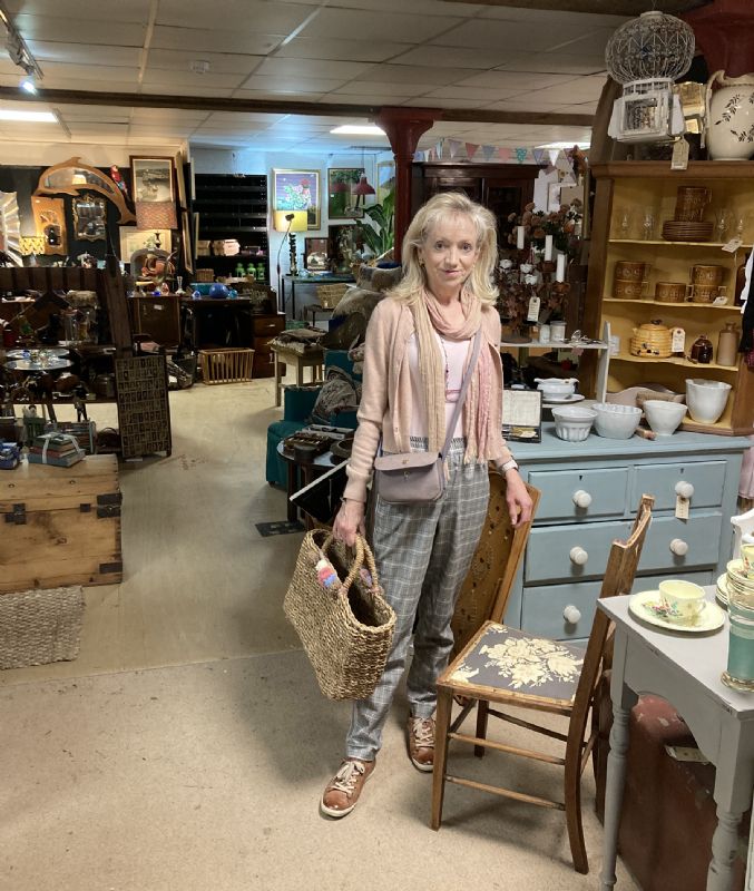 Shopping sustainably in a Gloucestershire antique centre