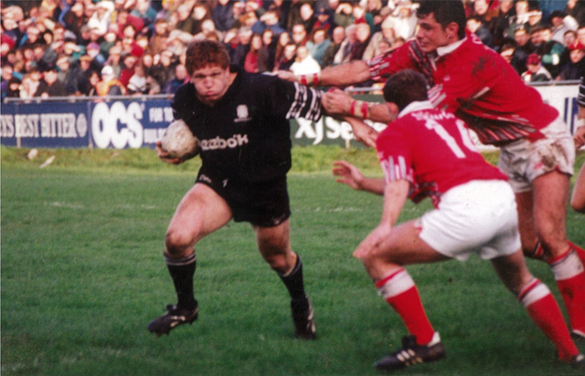 Chris Scott in his heyday for Neath