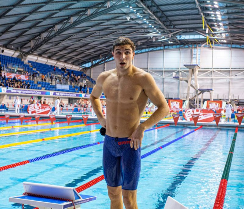 Alex Cohoon is a targeting a place in the Great Britain swimming team in Paris next year