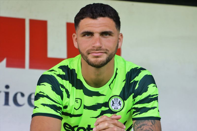 Forest Green Rovers defender Ryan Inniss