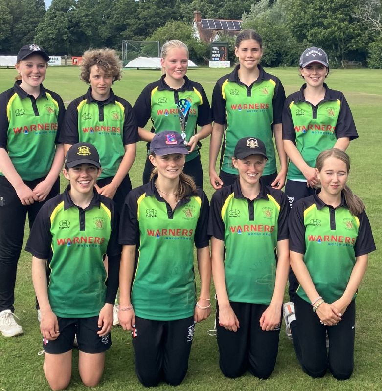 Apperley Girls Under-15s are closing in on a cup final at Lord’s
