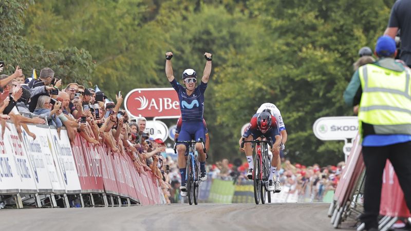 The Tour of Britain was won last year by Gonzalo Serrano of the Movistar Team