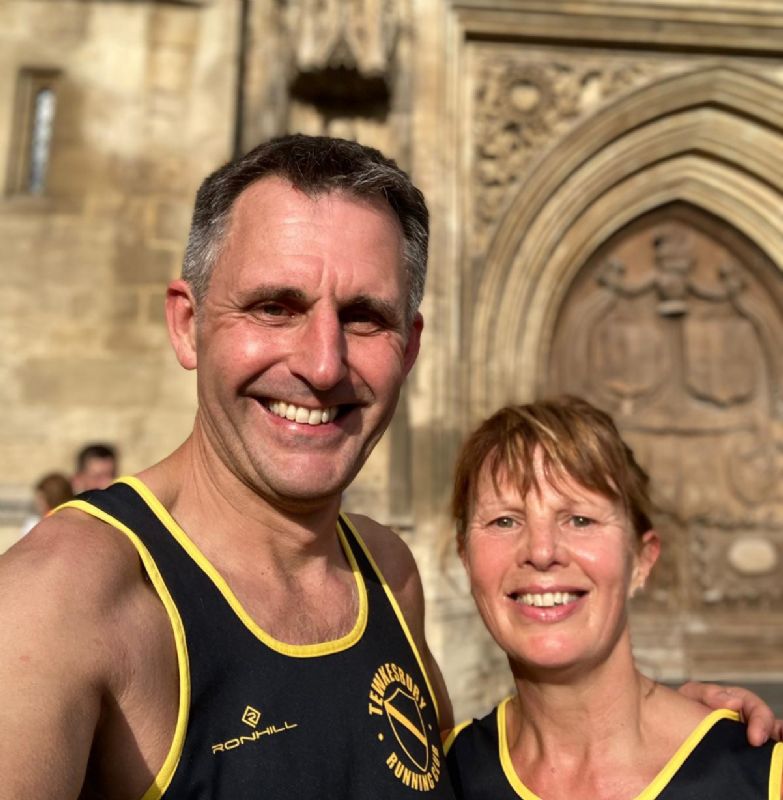 Tewkesbury Running Club’s Alec and Elaine Vincent