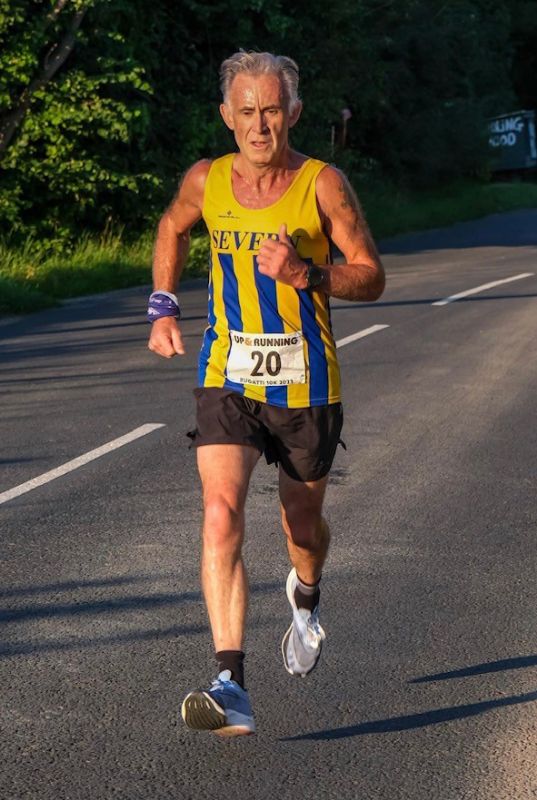 Richard Boseley is running the Gloucester Half Marathon on Sunday