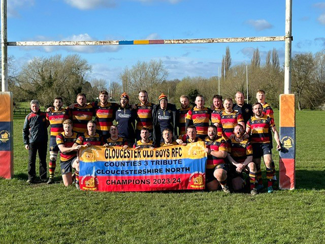 Gloucester Old Boys are the Counties 3 Gloucestershire North champions