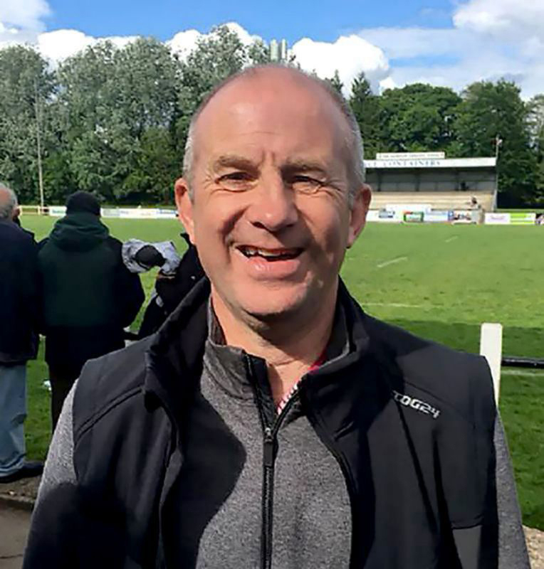 Paul Morris has been Cinderford’s director of rugby for eight-and-a-half years